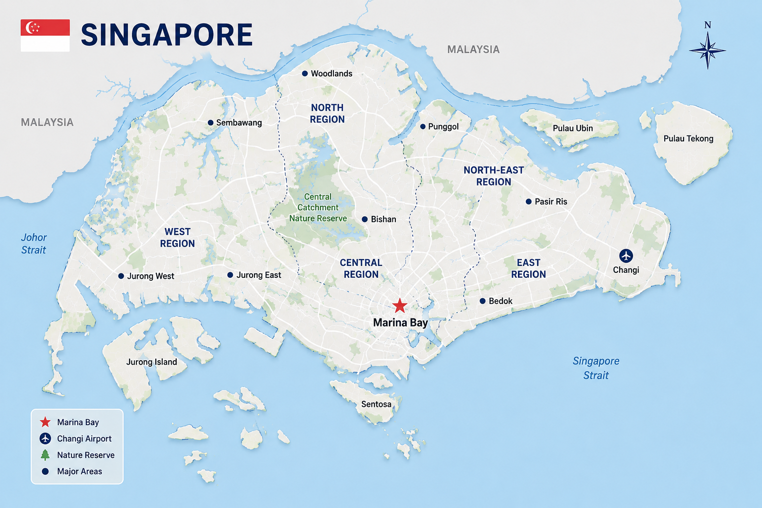 Singapore Map